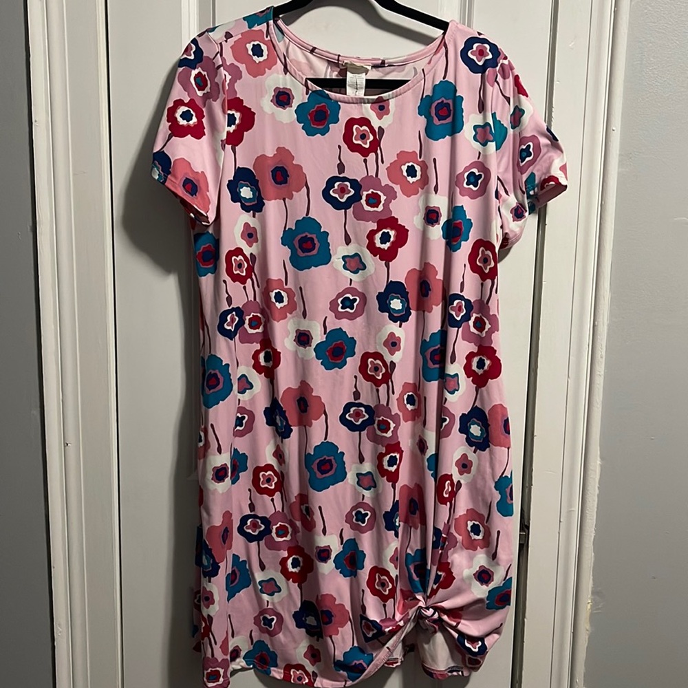 Floral print dress